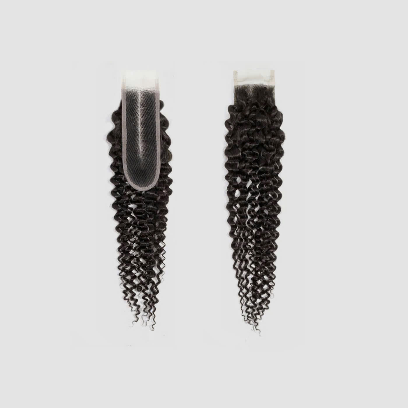 Curly Human Hair Closure – Full, Natural Curls SDD Lux quality