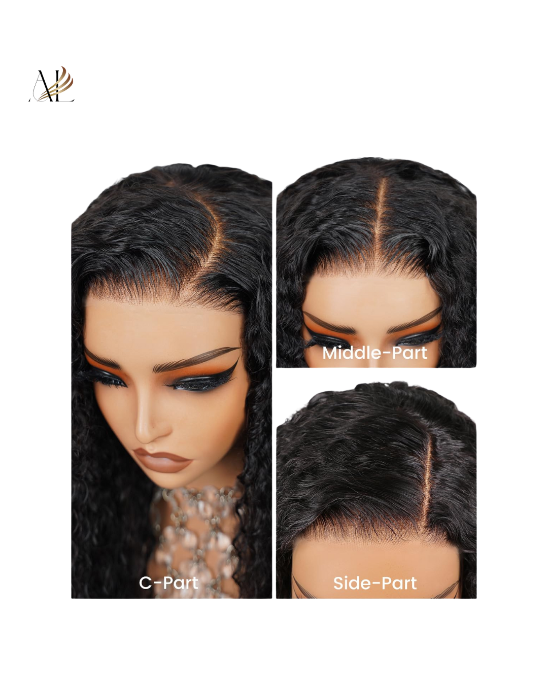 Pixe curly hair black natural color |8 - 40 inches | |Closure 5by5