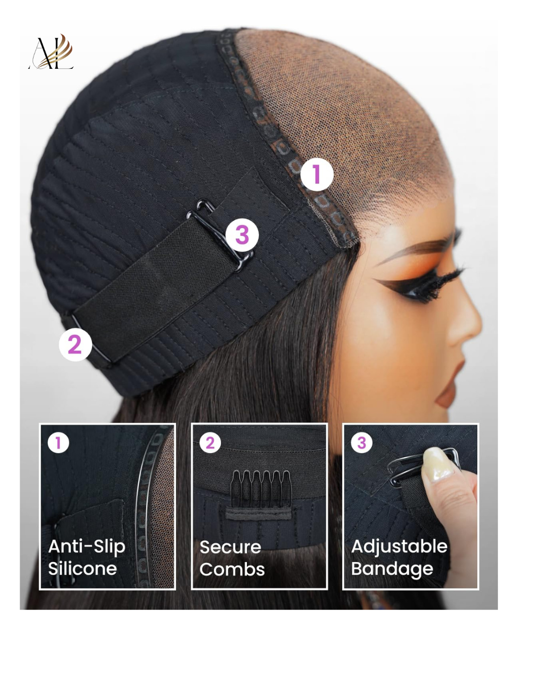 Pixe curly hair black natural color |8 - 40 inches | |Closure 5by5