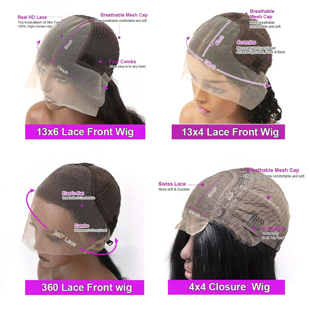 Natural Black Wig for Women – Vietnamese Human Hair, Long Straight 30 Inches