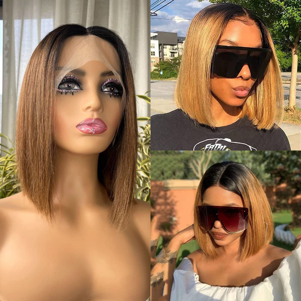 short brown bob wig