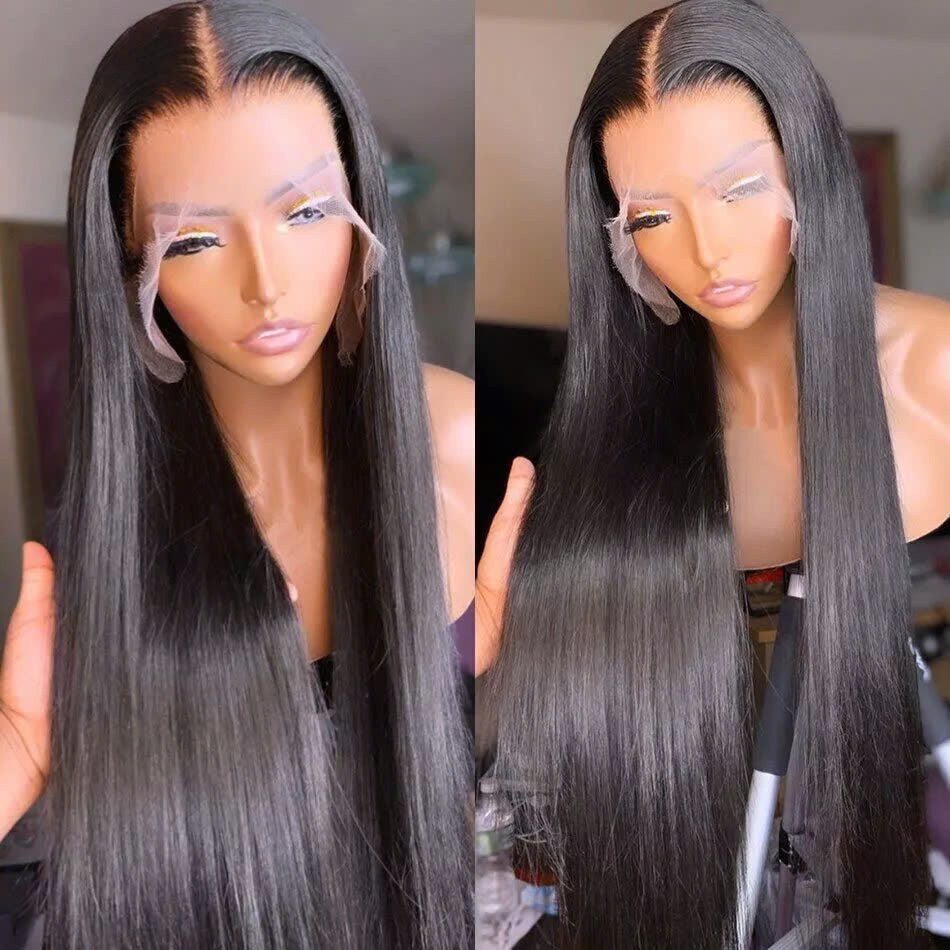 Long Straight Wig human Hair