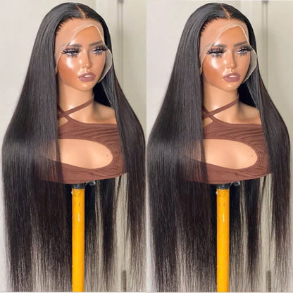 Natural Black Wig for Women – Vietnamese Human Hair, Long Straight 30 Inches