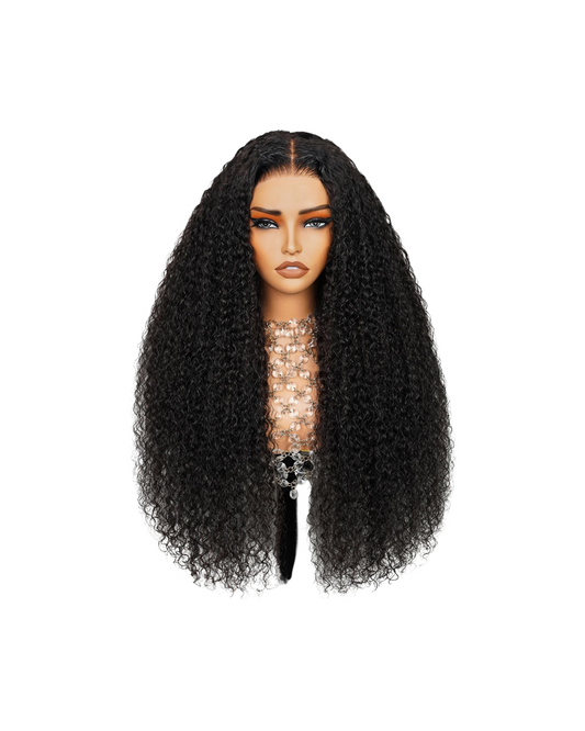 Pixe curly hair black natural color |8 - 40 inches | |Closure 5by5