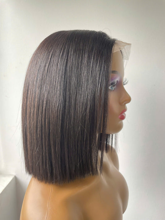 Bob Wig Black Natural Color | Raw Vietnamese Human hair