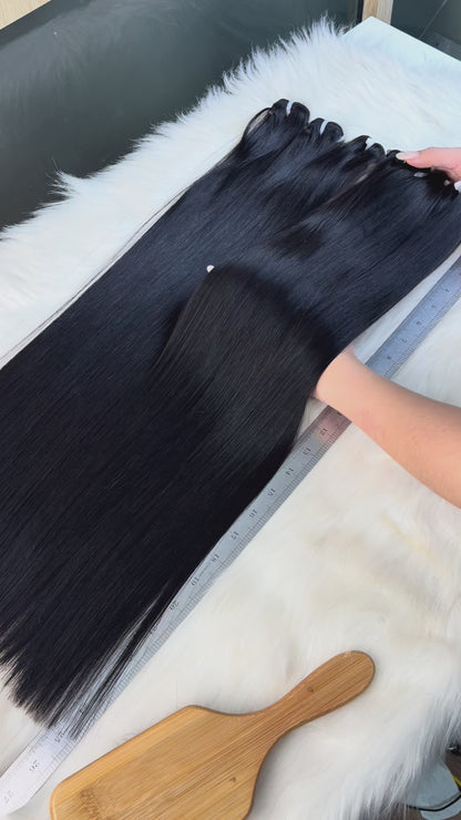 Human Bundles Hair Vietnamese Bone Straight Luxury 20"-30"